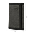 Billetera Riva Mee con RFID Blocker Café