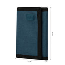 Billetera Riva Mee con RFID Blocker Azul