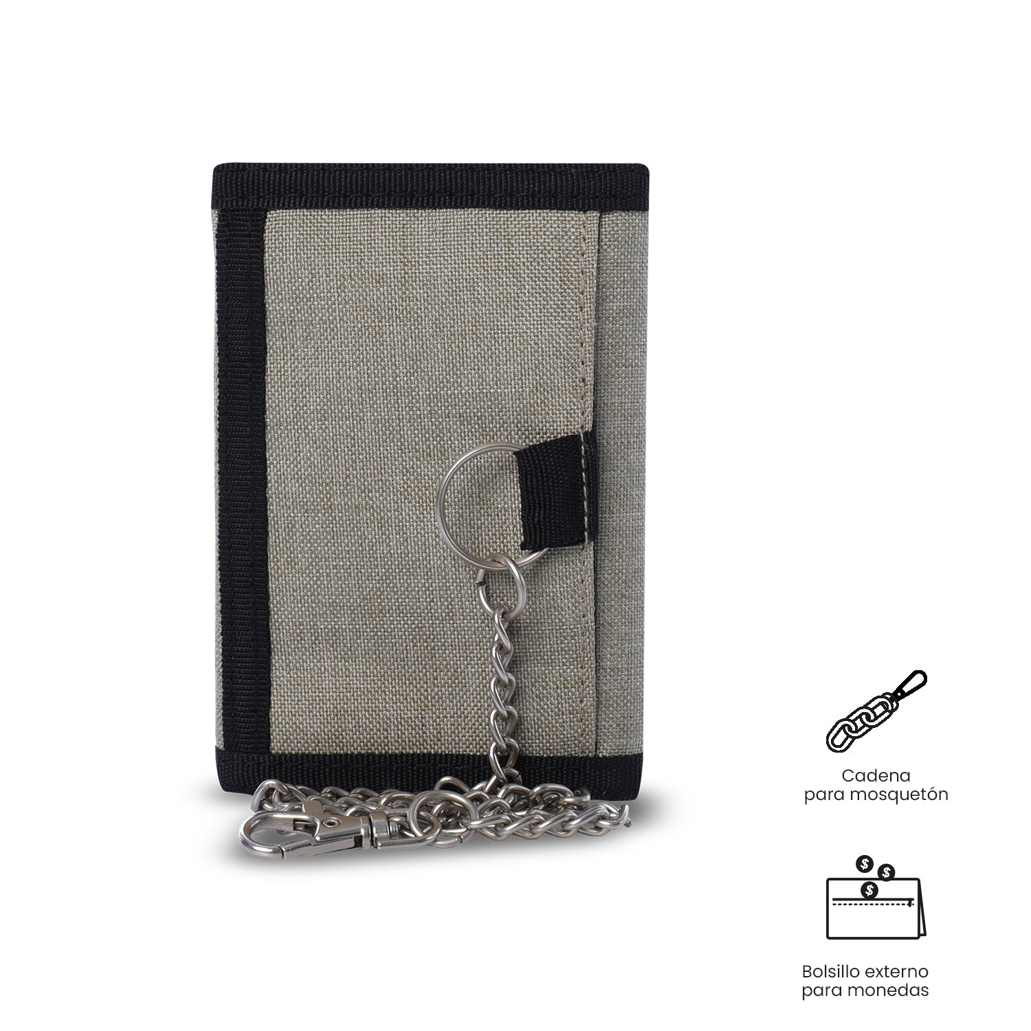Billetera para Hombre Riva Mee con RFID Blocker Beige