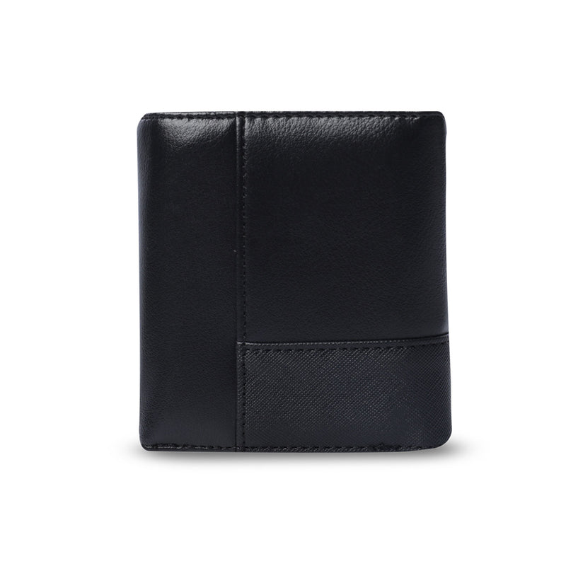 Billetera para Hombre Saffiano Aqi con RFID Blocker Negra
