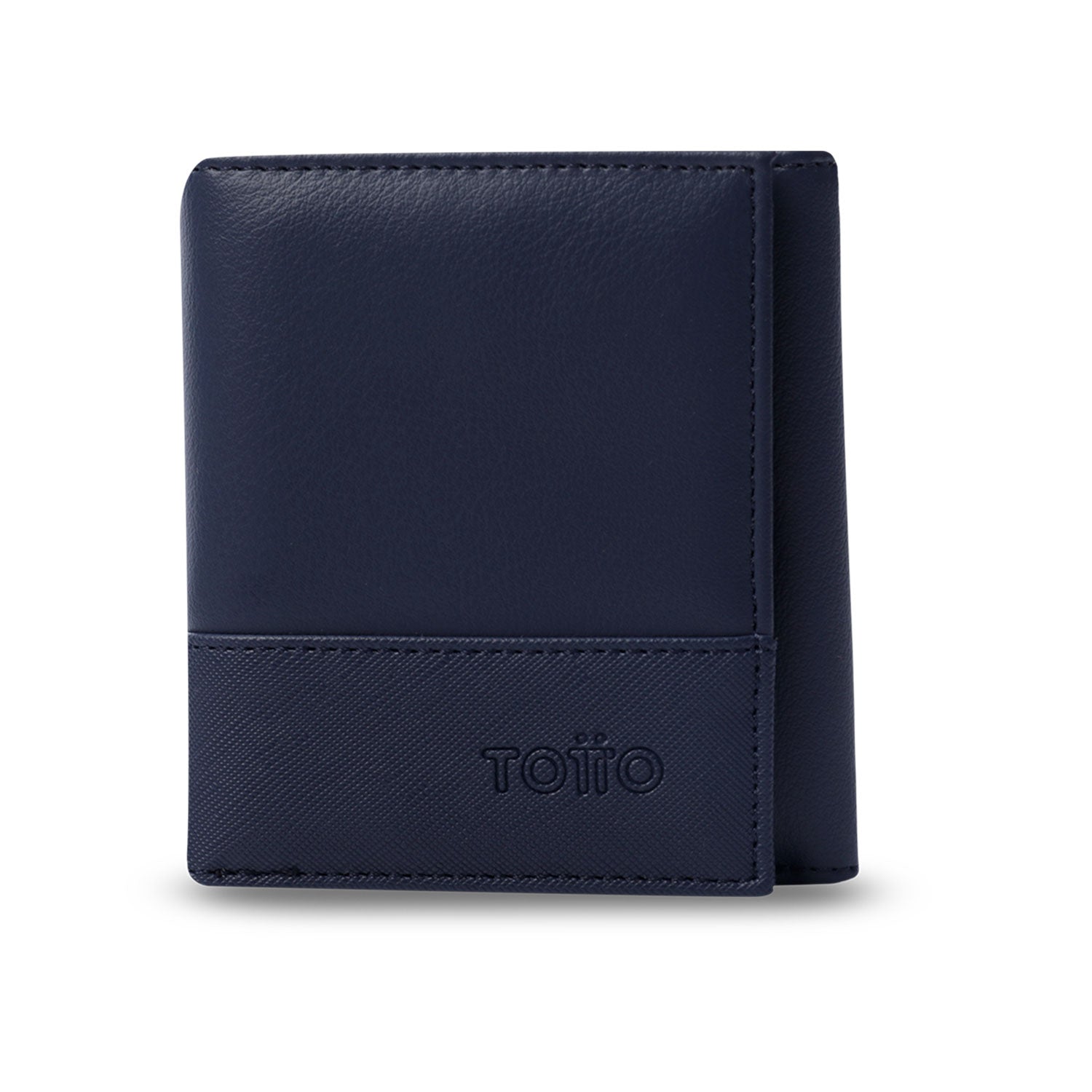 Billetera para Hombre Saffiano Aqi con RFID Blocker Azul