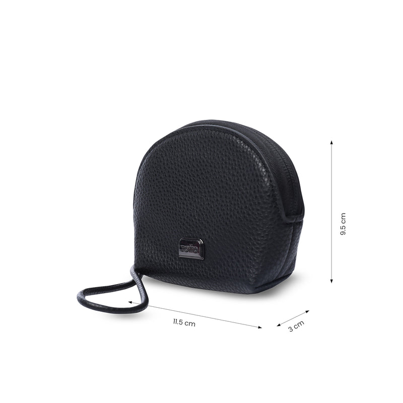Monedero para Mujer Smooth Dal Pequeño Negro