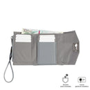 Billetera Smooth Ney con RFID Blocker Gris