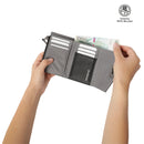 Billetera Smooth Ney con RFID Blocker Negra