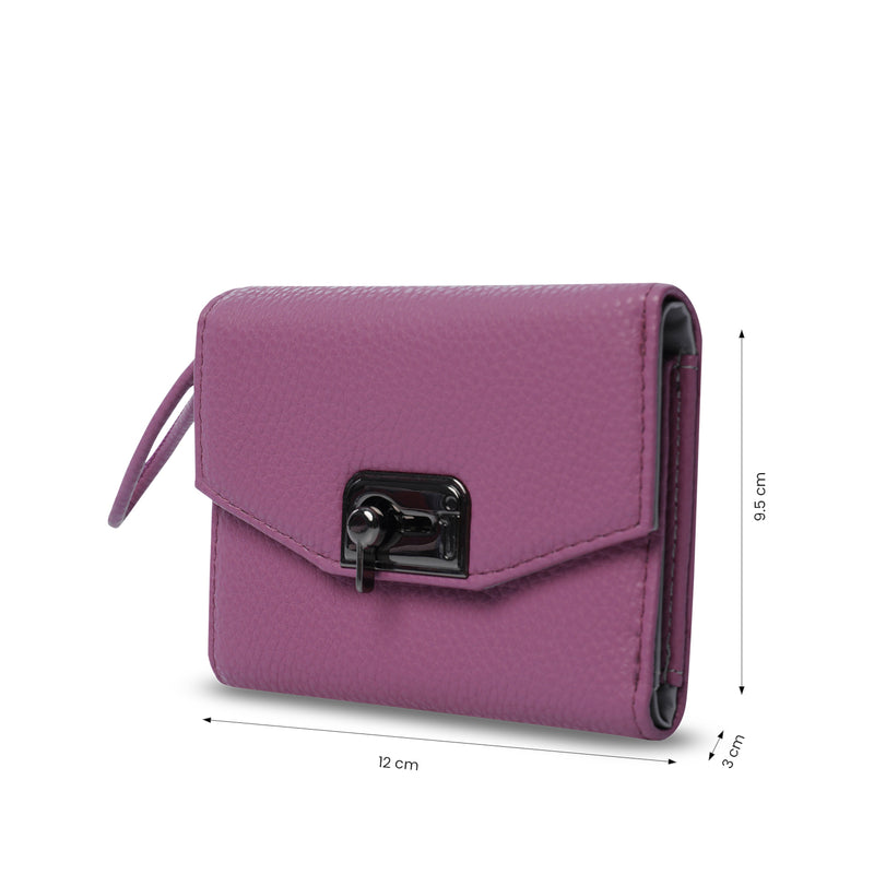 Billetera para Mujer Smooth Ney con RFID Blocker Rosada