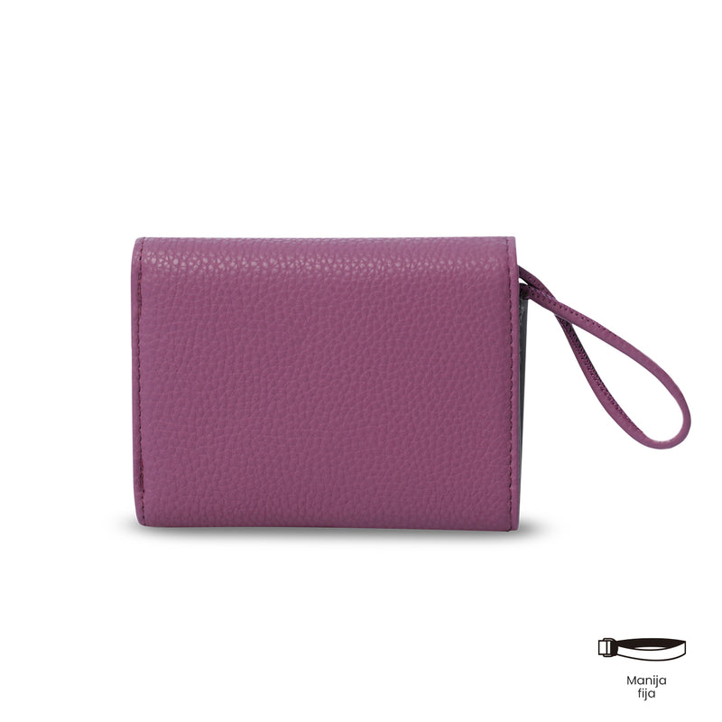 Billetera para Mujer Smooth Ney con RFID Blocker Rosada