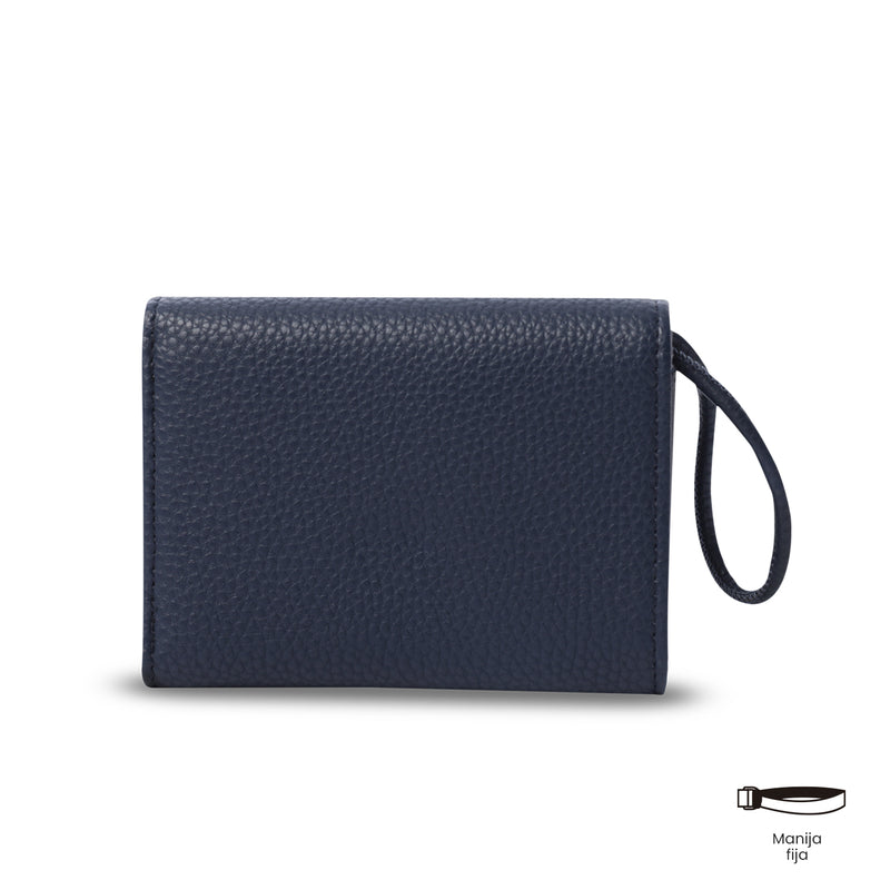 Billetera para Mujer Smooth Ney con RFID Blocker Azul