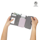 Billetera Smooth Cri con RFID Blocker Rosada