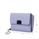 Billetera para Mujer Smooth Cri con RFID Blocker Morada