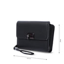 Billetera para Mujer Smooth Cri con RFID Blocker Negra