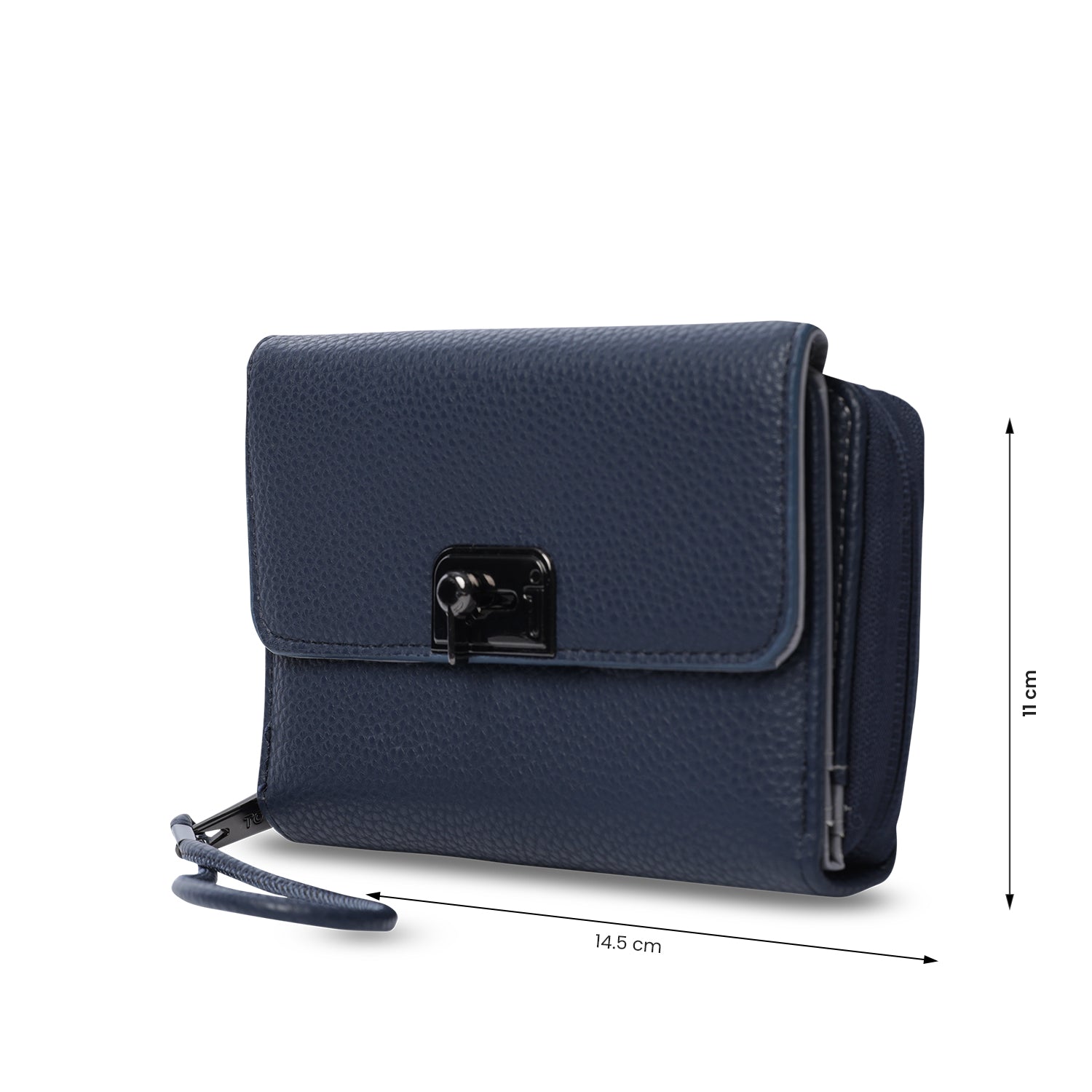 Billetera Para Mujer Smooth Cri Con Rfid Blocker