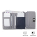 Billetera para Mujer Smooth Cri con RFID Blocker Azul