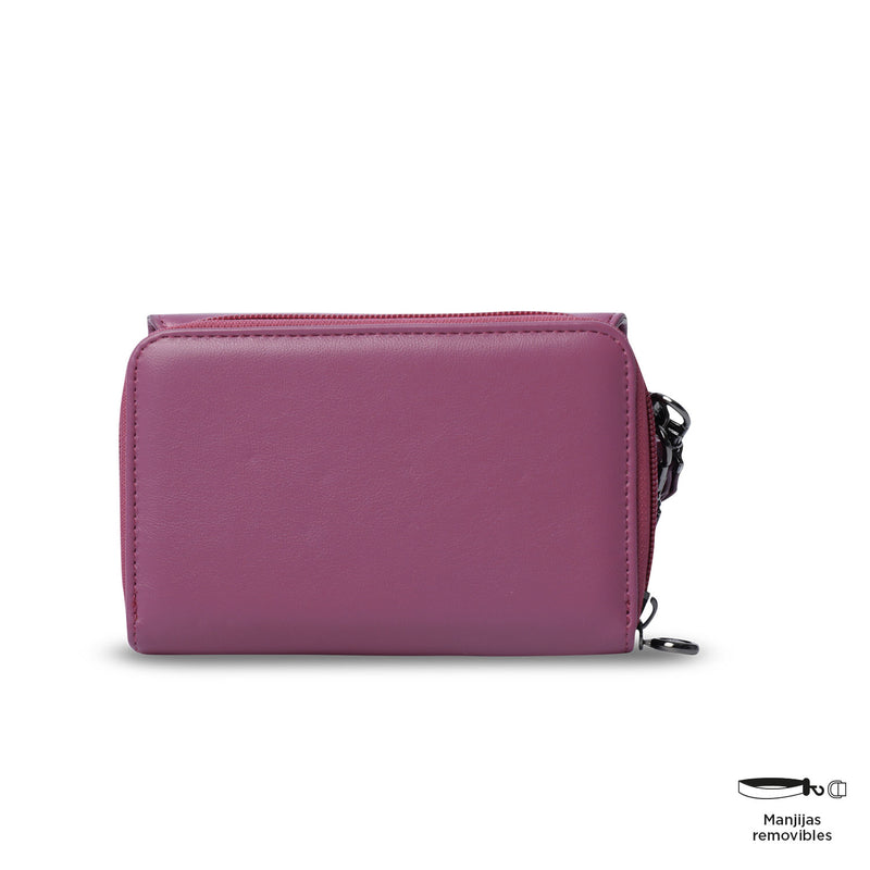 Billetera para Mujer Style Can con RFID Blocker Rosada