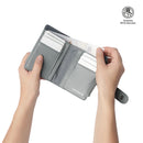 Billetera Style Dull con RFID Blocker Gris