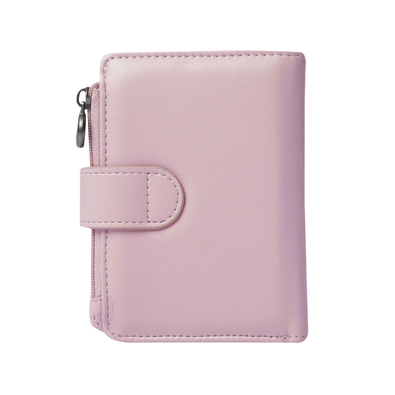 Billetera Style Dull con RFID Blocker Rosada