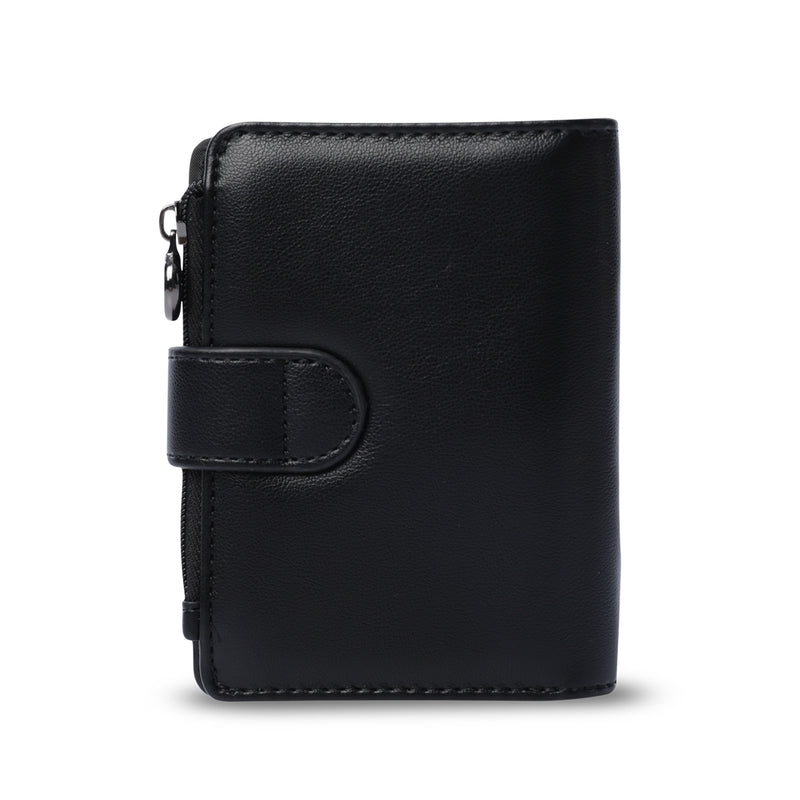 Billetera para Mujer Style Dull con RFID Blocker Negra