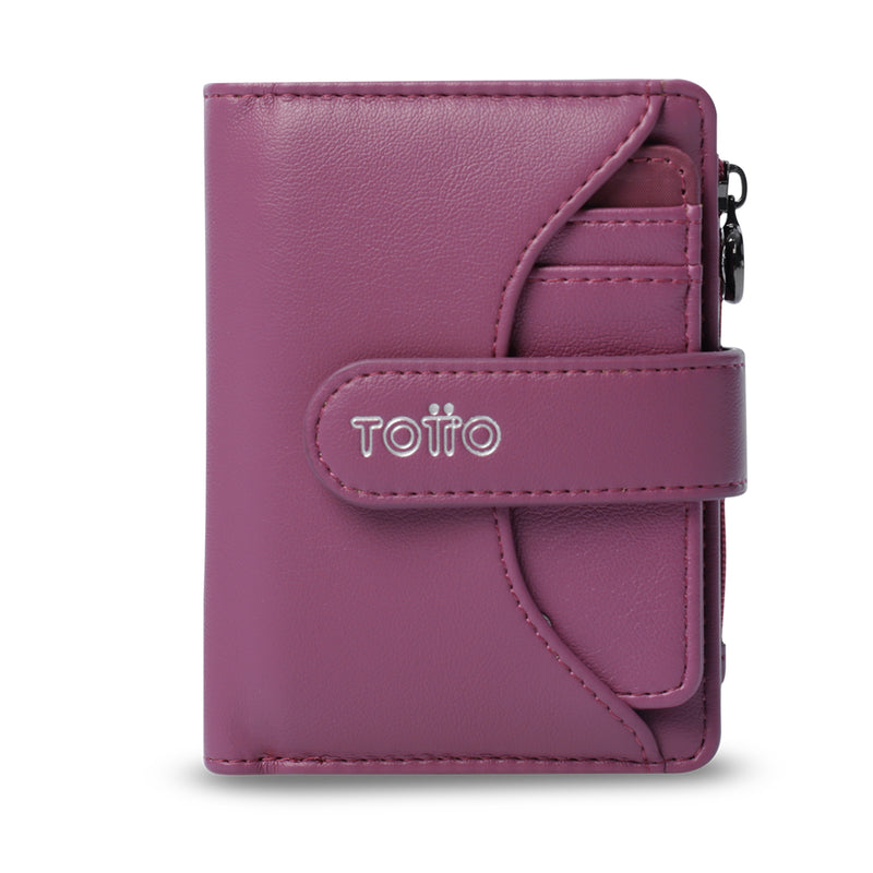 Billetera para Mujer Style Dull con RFID Blocker Rosada