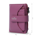 Billetera para Mujer Style Dull con RFID Blocker Rosada