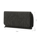 Billetera Texture Var con RFID Blocker Negra