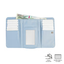 Billetera Texture Var con RFID Blocker Azul