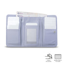 Billetera para Mujer Texture Var con RFID Blocker Morada