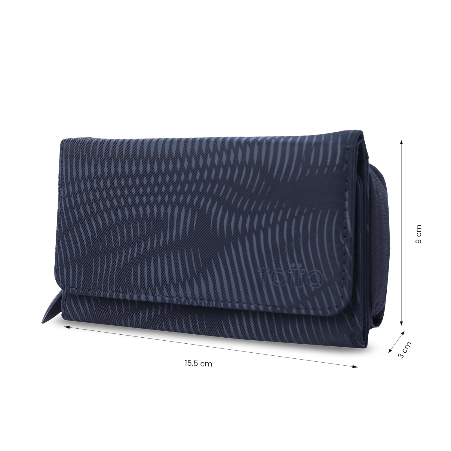 Billetera Para Mujer Texture Var Con Rfid Blocker