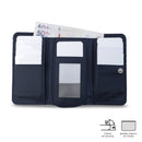 Billetera para Mujer Texture Var con RFID Blocker Azul