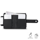 Billetera para Mujer Texture Dull con RFID Blocker Negra