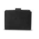 Billetera para Mujer Texture Dull con RFID Blocker Negra