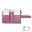 Billetera para Mujer Texture Dull con RFID Blocker Rosada