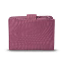 Billetera para Mujer Texture Dull con RFID Blocker Rosada