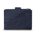 Billetera para Mujer Texture Dull con RFID Blocker Azul