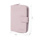 Billetera Texture Twi con RFID Blocker Rosada