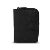 Billetera Texture Twi mediana negra