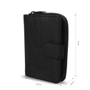 Billetera para Mujer Texture Twi con RFID Blocker Negra