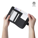 Billetera para Mujer Texture Twi con RFID Blocker Negra