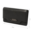 Billetera Toscana con RFID Blocker Negra