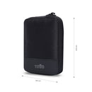 Billetera para Hombre Wood Mediana con RFID Blocker Negra