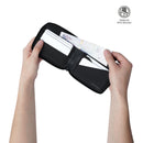 Billetera para Hombre Wood Mediana con RFID Blocker Negra