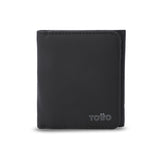 Billetera Para Hombre Wood Grande Con Rfid Blocker