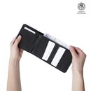 Billetera para Hombre Wood Grande con RFID Blocker Negra