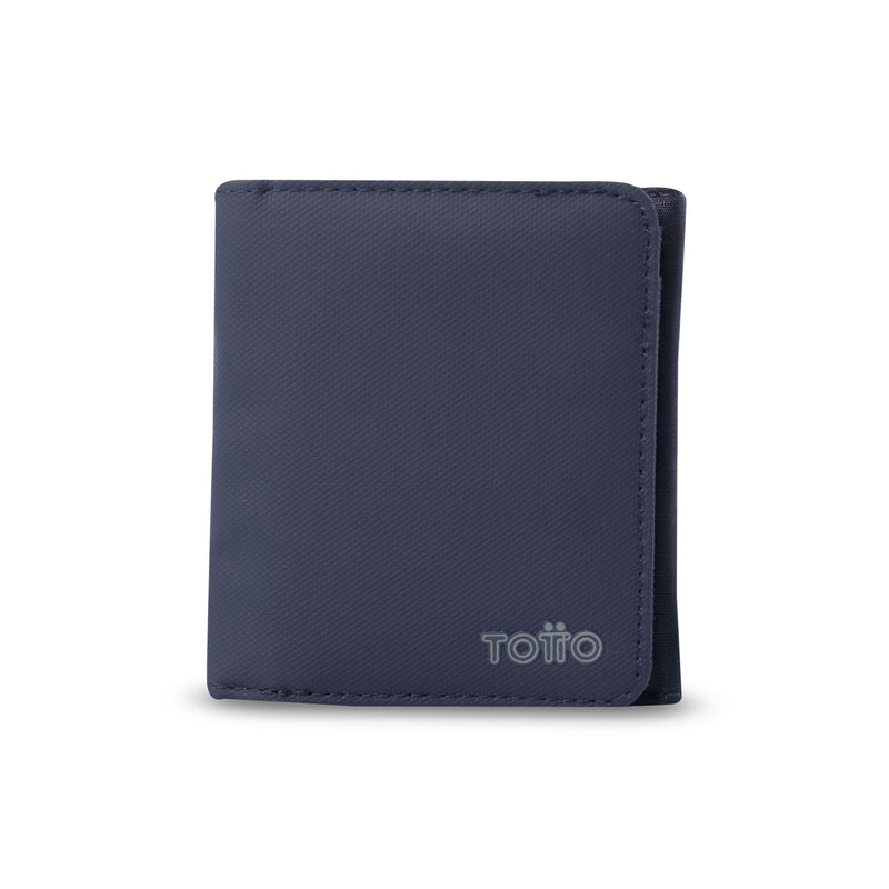 Billetera para Hombre Wood Grande con RFID Blocker Azul