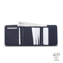 Billetera para Hombre Wood Grande con RFID Blocker Azul