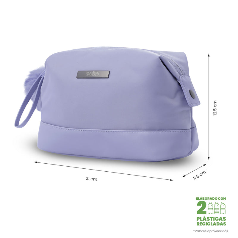 Cosmetiquera Multiuso Adelaide Grande Morado