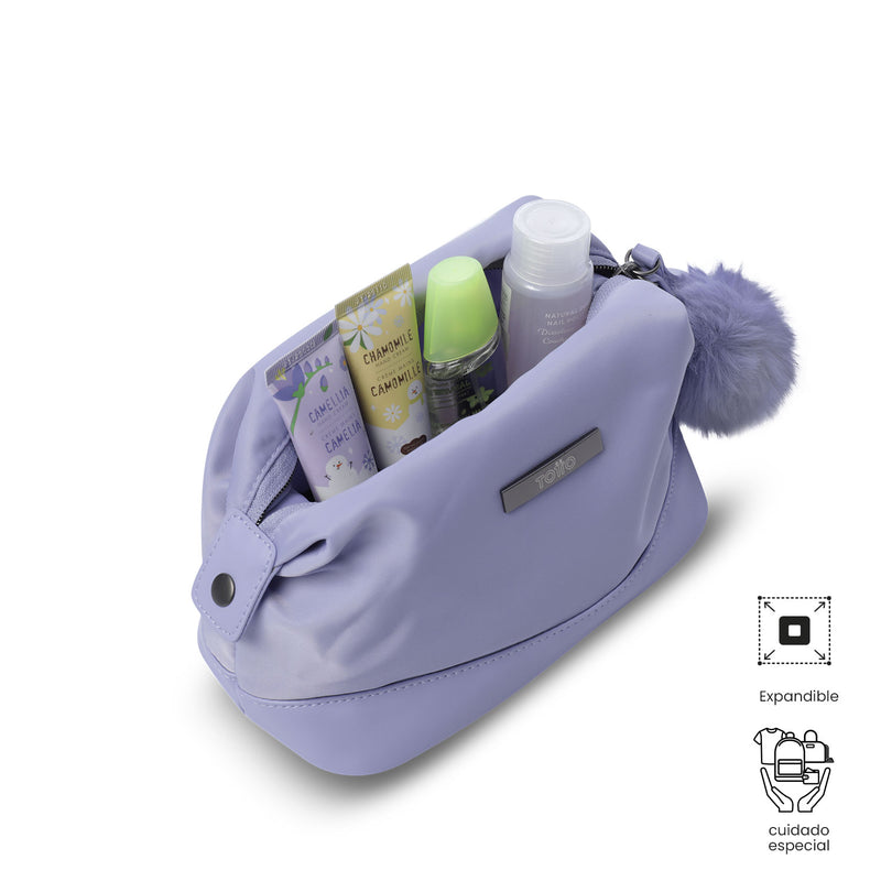 Cosmetiquera Multiuso Adelaide Grande Morado