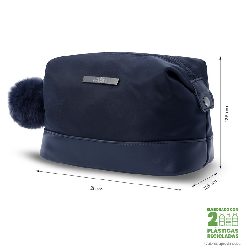 Cosmetiquera Multiuso Adelaide Grande Azul