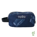 Cartuchera Escuadra Multiuso Niño Azul