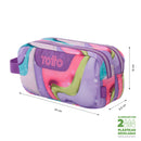 Cartuchera Escuadra Multiuso Niña Morado