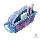 Cartuchera Escuadra Multiuso Niña Morado