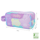 Cartuchera Escuadra Multiuso Niña Morado
